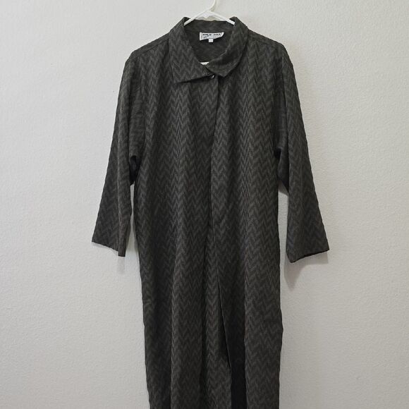 Opus 204 Seattle Jackets & Blazers - OPUS 204 SEATTLE VINTAGE‎ LAGENLOOK Women's WOOL  Chevron Coat L
